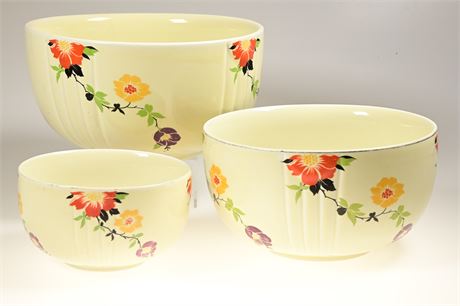 Vintage Hall's Nesting Mixing Bowls