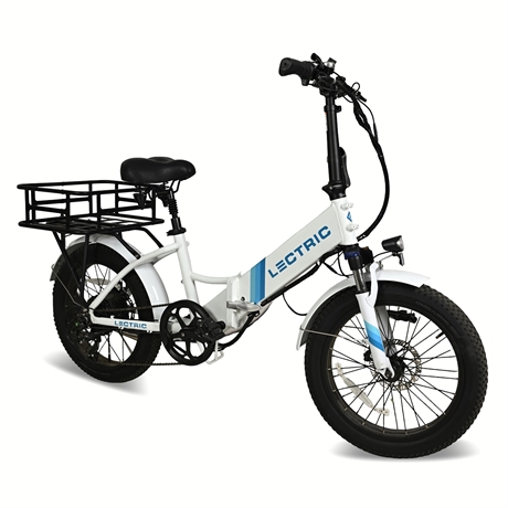 Lectric XP 2.0 Folding Fat-Tire Electric Bike with Accessories Package