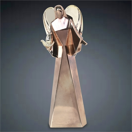 Nambé "Peace" Angel Figurine