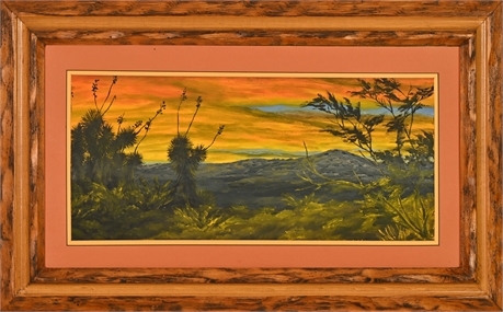 Snyman Original Desert Landscape