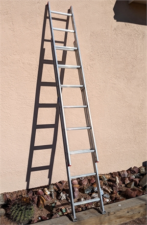 16' Werner Aluminum Extension Ladder