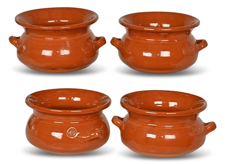 Terracotta French Onion Soup Bowls