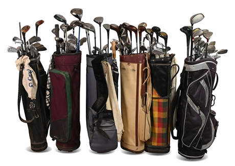Vintage Golf Clubs & Bags