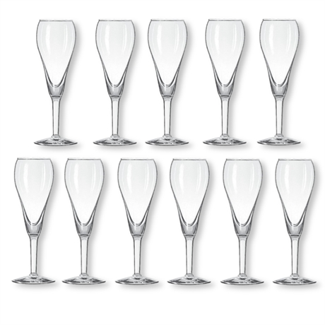 (11) Libbey® Gourmet Tulip Champagne Glasses