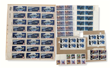 US Uncut Stamp Collection