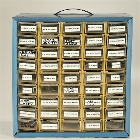 Vintage Hardware Storage