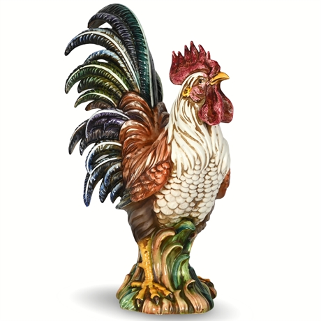 Intrada 26.5" Italian Ceramic Rooster