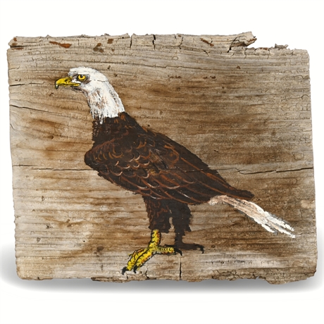 Eagle Painting on Board