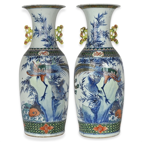 Antique Chinese Porcelain Vases