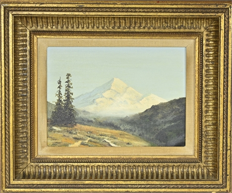 Vintage Oil on Canvas by David R Masterson