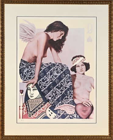 Anderson "Queen of Hearts" Artist Proof Lithograph, Pencil Signed