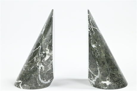 Polished Marble Bookends