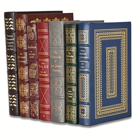 Easton Press “Adventure & Philosophy Classics” — 7 Vol. Leather-Bound Collection