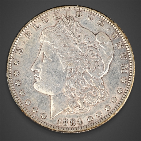 1884-O Morgan Silver Dollar – New Orleans Mint – .900 Silver