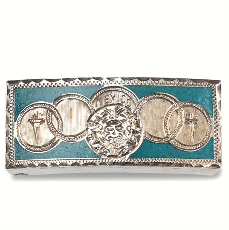 Plata De Jalisco Mexico Sterling Buckle