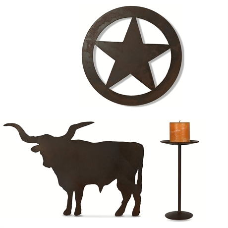 Guadalupe Forge Texas Themed Metal Art Collection