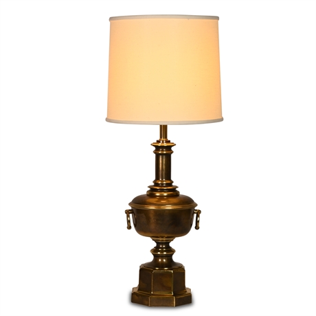 Mid-Century 32" Brass Table Lamp