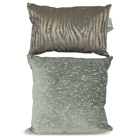 2 Accent Pillows Set