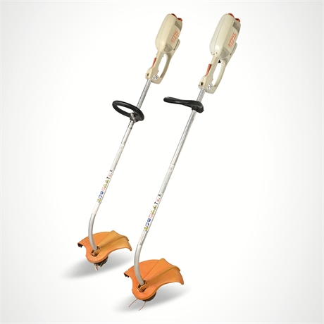 Pair of STIHL FSE 60 Electric String Trimmers – Tested, Working