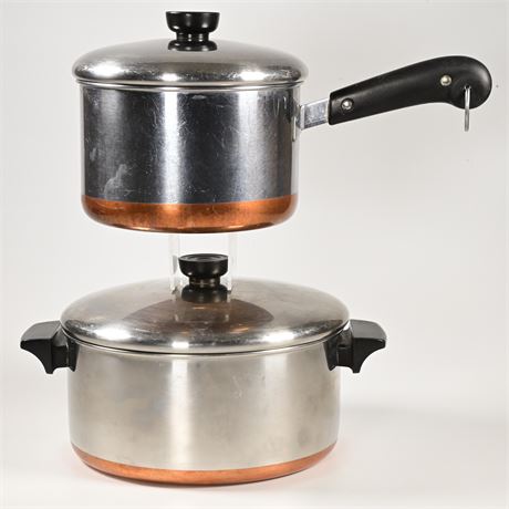 Revere Ware: Copper Clad Pots