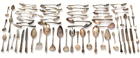 Antique & Vintage Silver-plate Flatware