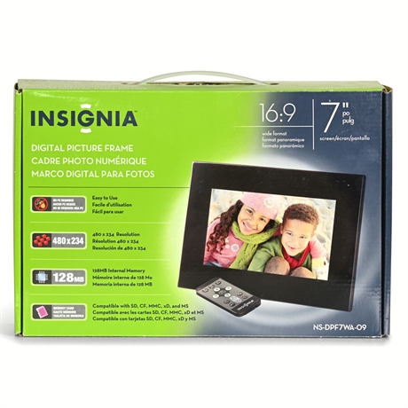 Insignia 7" Digital Picture Frame