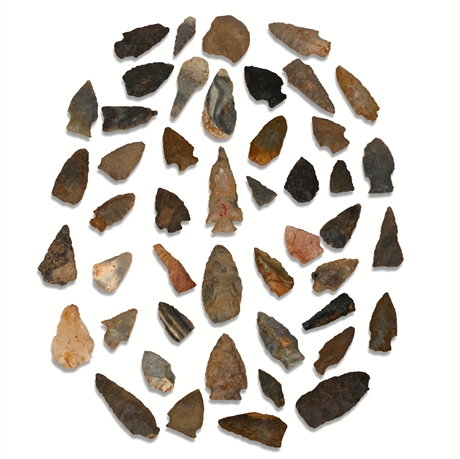 Benton Broad Stem Arrowheads