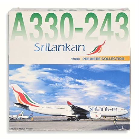 Dragon Wings SriLankan Airlines Airbus A330-243 1/400 — Empty Box Only