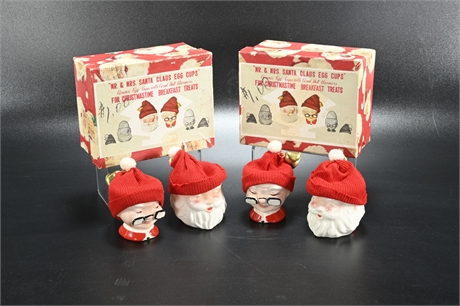 Vintage Holiday Egg Cups