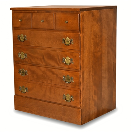 Ethan Allen Baumritter Maple Five-Drawer Chest, Made in Vermont