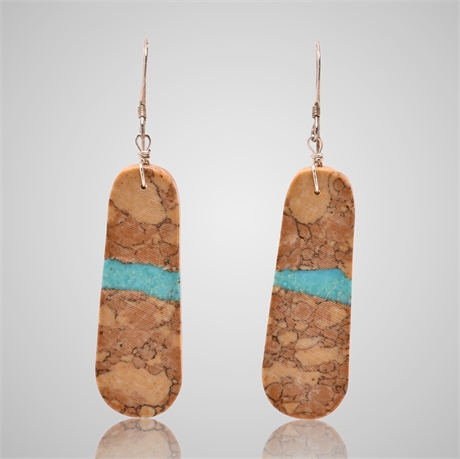 Agate & Turquoise Earrings