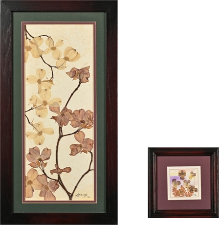 Sally Wolfe & Other Pressed Flower Art