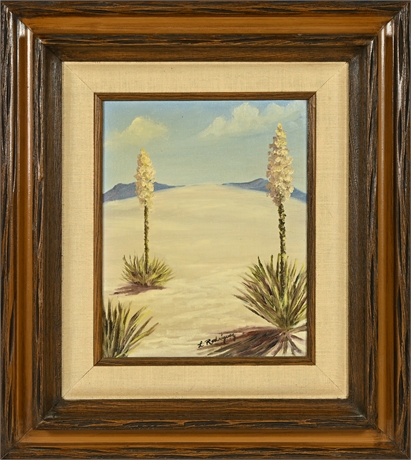 White Sands Landscape by L Rodriguez