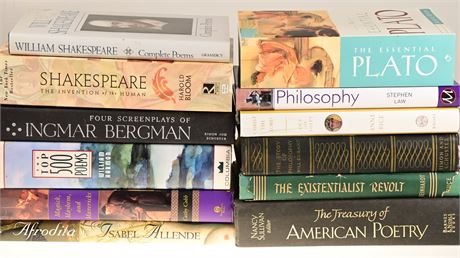 Philosophy, Poem, and Shakespeare Books