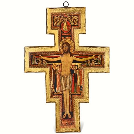 29" San Damiano Cross on Wood