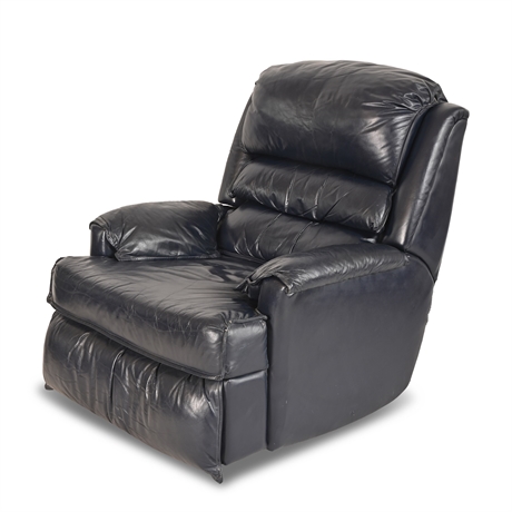 Vintage As Is Full Grain Leather Recliner