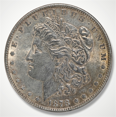 1878 Morgan Silver Dollar - First Year of Issue