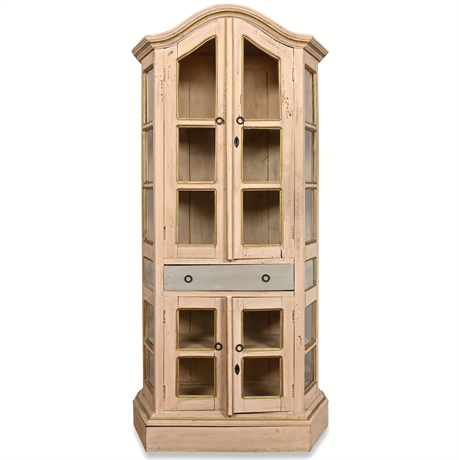 Rustic Curio Cabinet (As-Is)