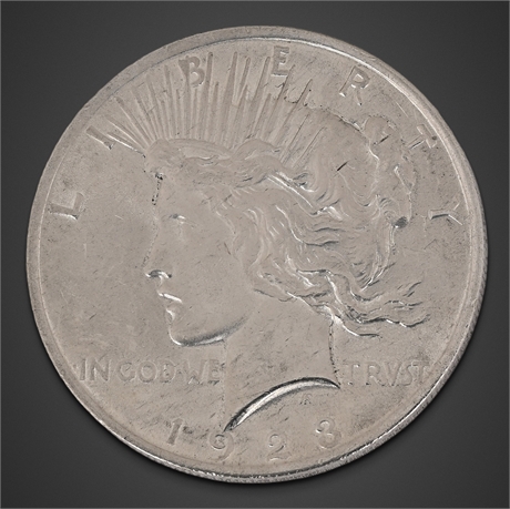 1923 Peace Silver Dollar