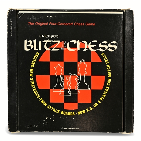 1973 'Blitz Chess' Four-Cornered Chess Game