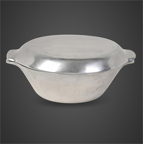 Nambé No. 22 Cast Alloy Lidded Casserole with Original Care Label, Santa Fe