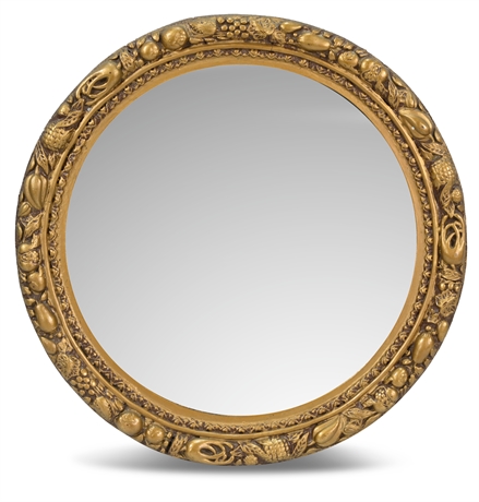 Vintage Beveled Gilt Mirror