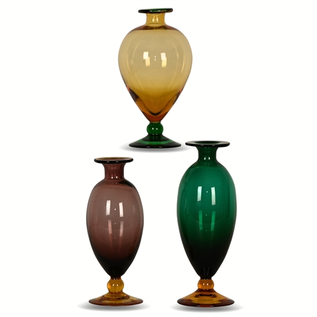 Gardener's Eden Blown Glass Vases