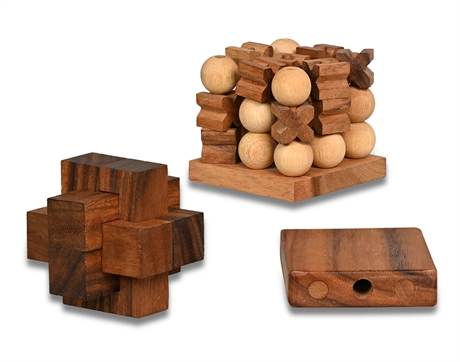 Artisan Wood Brain Teasers