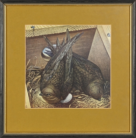 Rudolf Freund 'The Swift' Framed Print