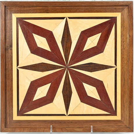 Exotic Wood Tile Art