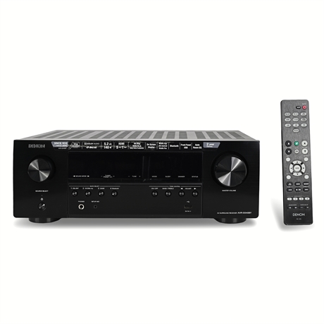Denon AVR-S540BT 5.2ch 4K Receiver with Remote