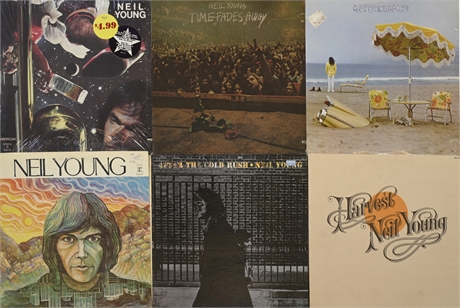 Neil Young 6 Albums (1969-1974)