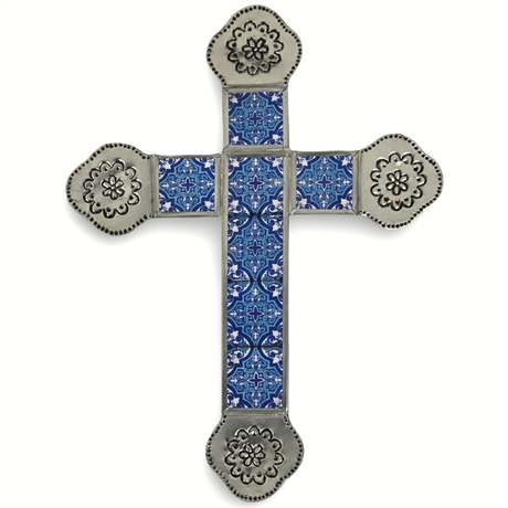 16" Talavera Cross