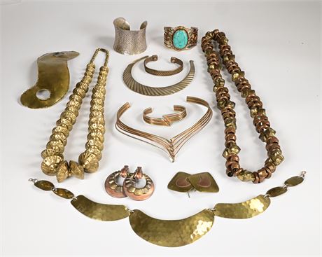 Vintage Brass Jewelry